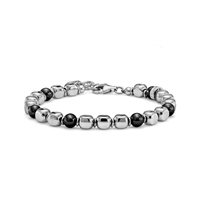 Bracciale Maria Cristina Sterling Uomo in Argento Agata G4618/19 - G4618/19